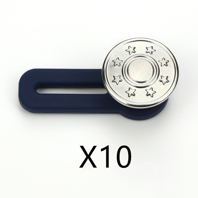 No Sew Jeans With Adjustable Expansion Waist Button