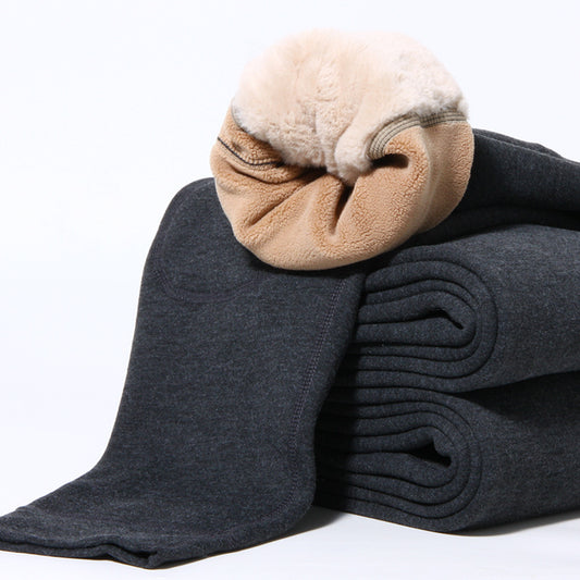 Soft Ermine Knee And Waist Warm Pants