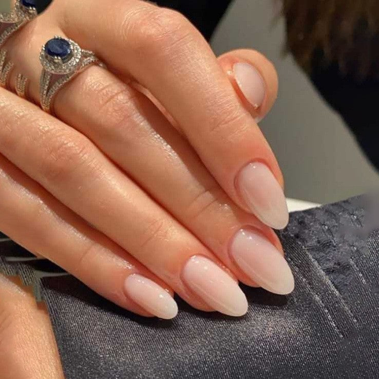 Wear Nail Tip Electroplating Removable Fake Nail Patch Finished Product