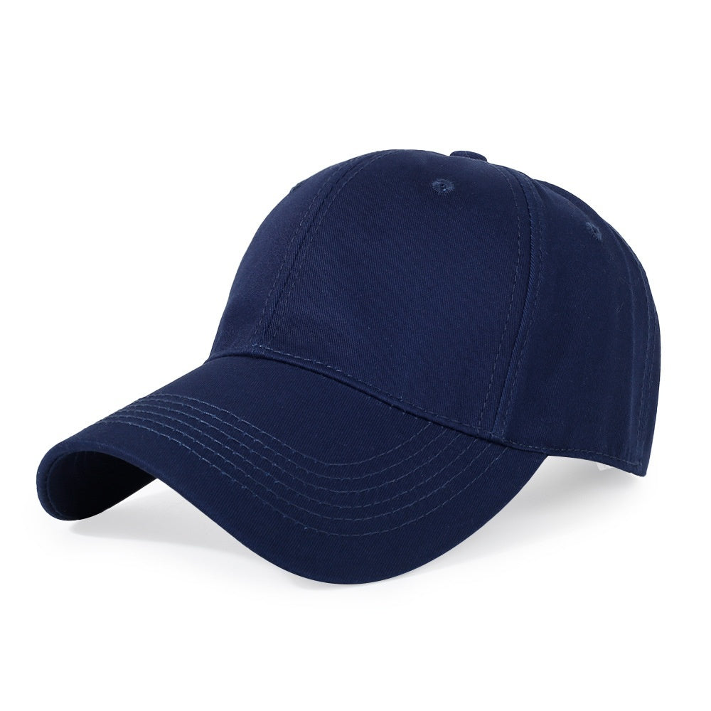 Soft Top All-matching Hat R Letter Baseball Cap For Women
