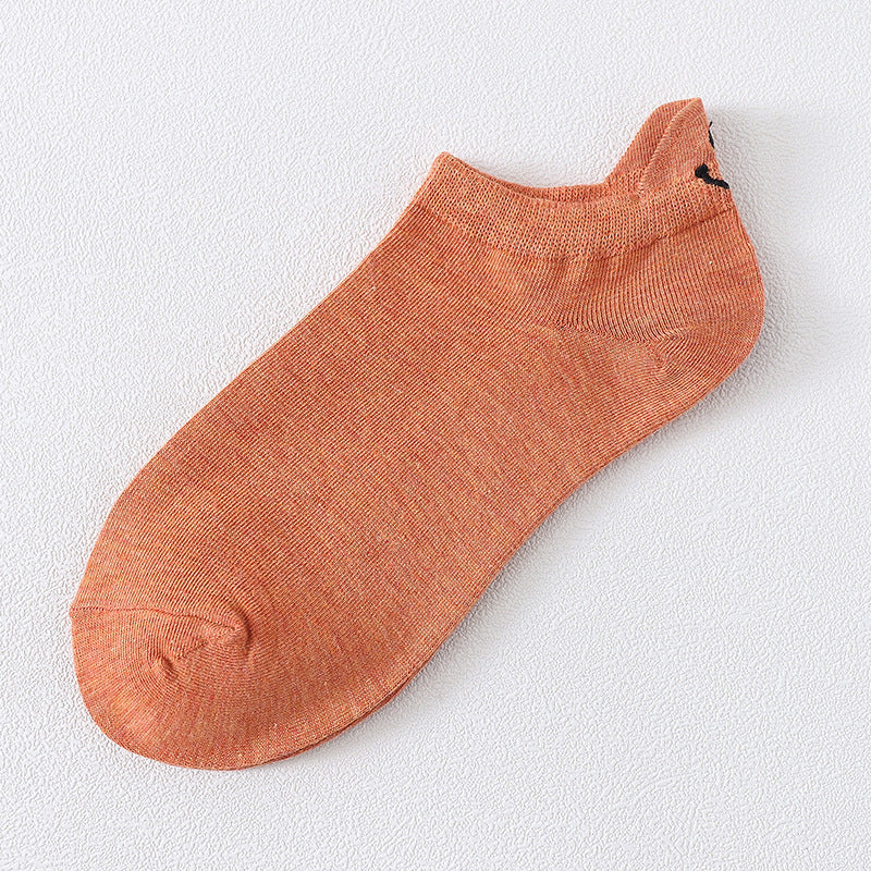Socks Personalized Heel Embroidered Face