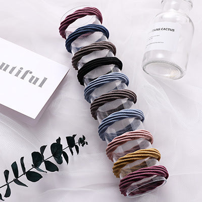 Horsetail Rope Headdress Mori Women Rubber Band