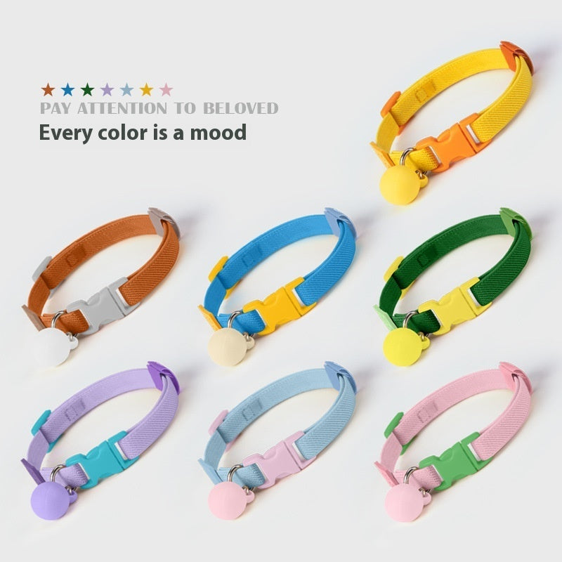 Small Dog Decorations Pet Collar Polyester