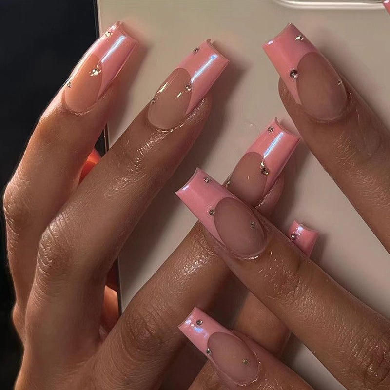 Pearl Long Ballet French Wear Nail Enhancement Piece