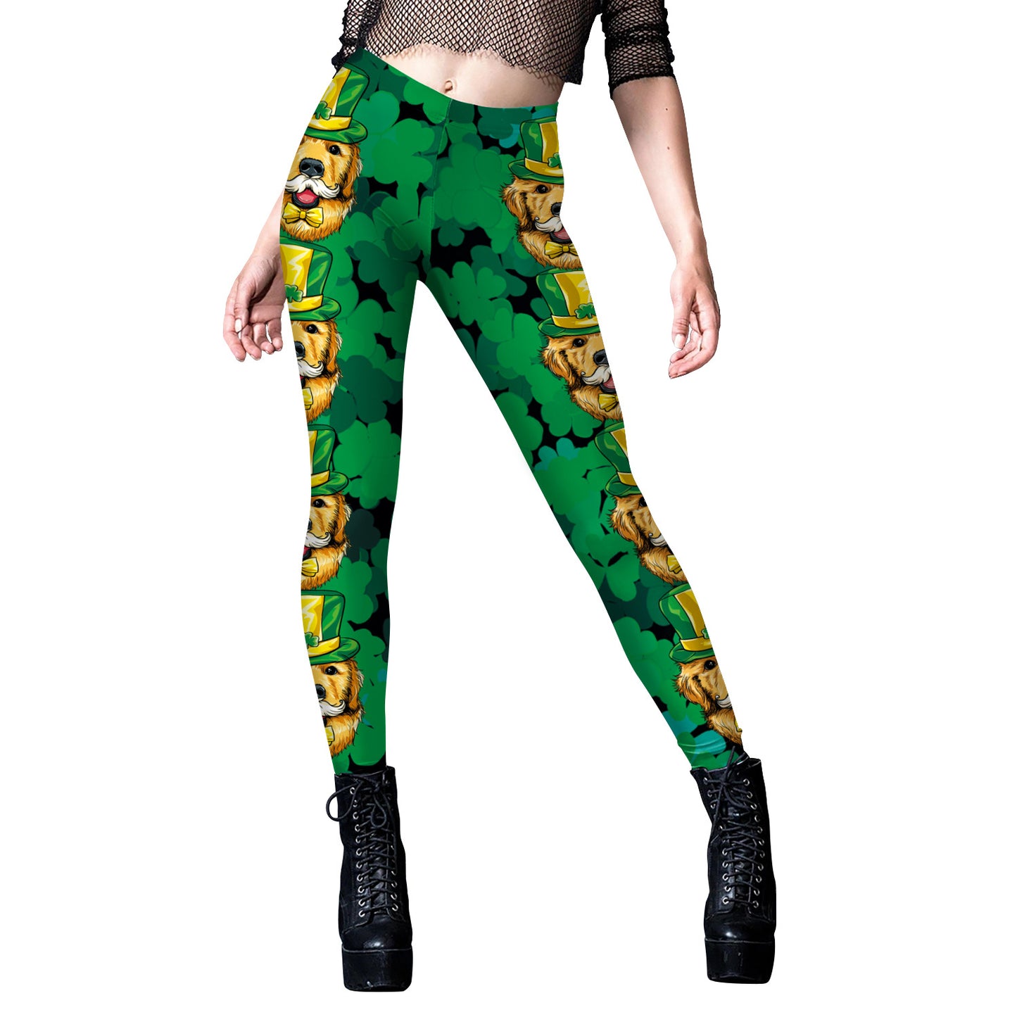 Leggings med digitaltryk til St. Patrick's Day
