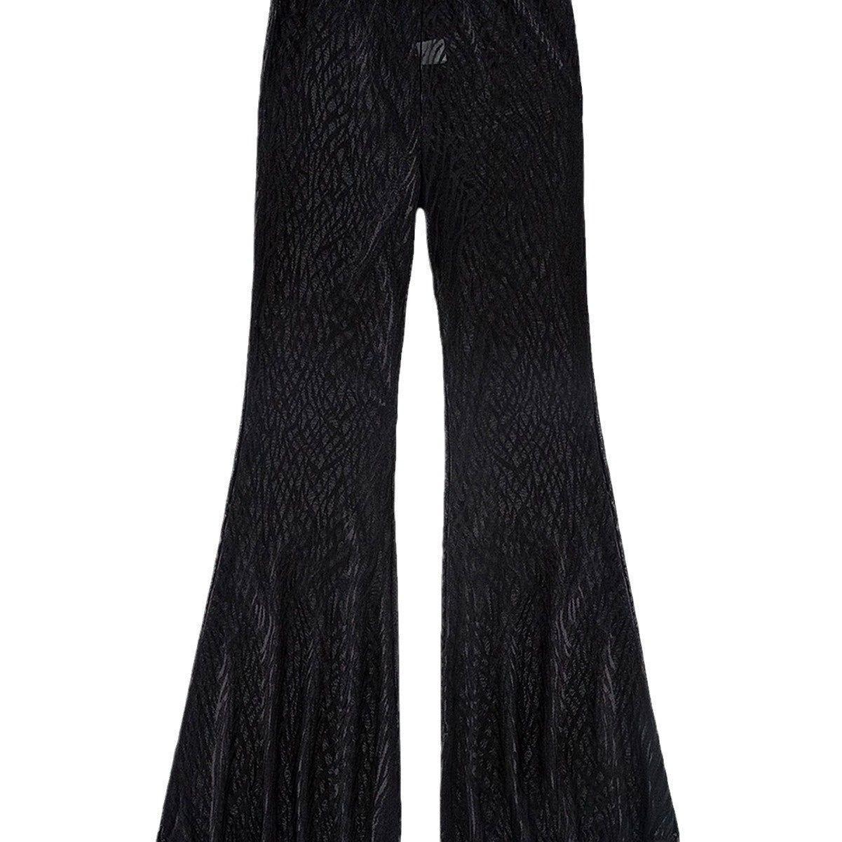 Women's Swimsuit Beach Pants Nylon High Elastic Zebra Pattern