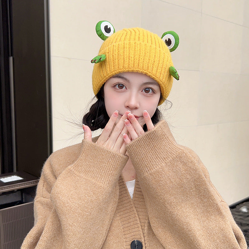 Loose Ear Protection Fashionable Pullover Wool