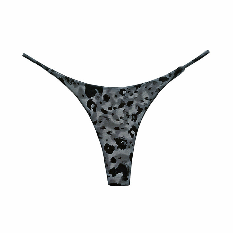 New European And American Double Strap Sexy Thong Low Waist
