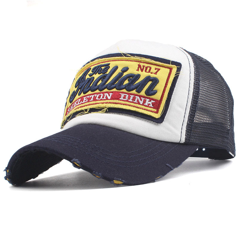 Fashion Stick Mesh Baseball Cap