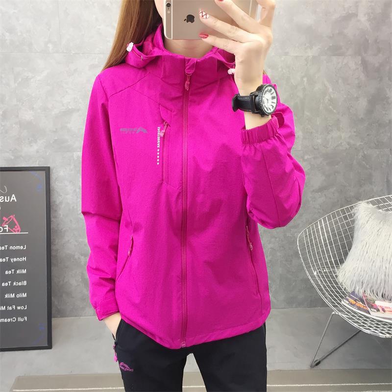 Men's Waterproof And Windproof Soft Shell Outdoor Double Layer Women's Jacket