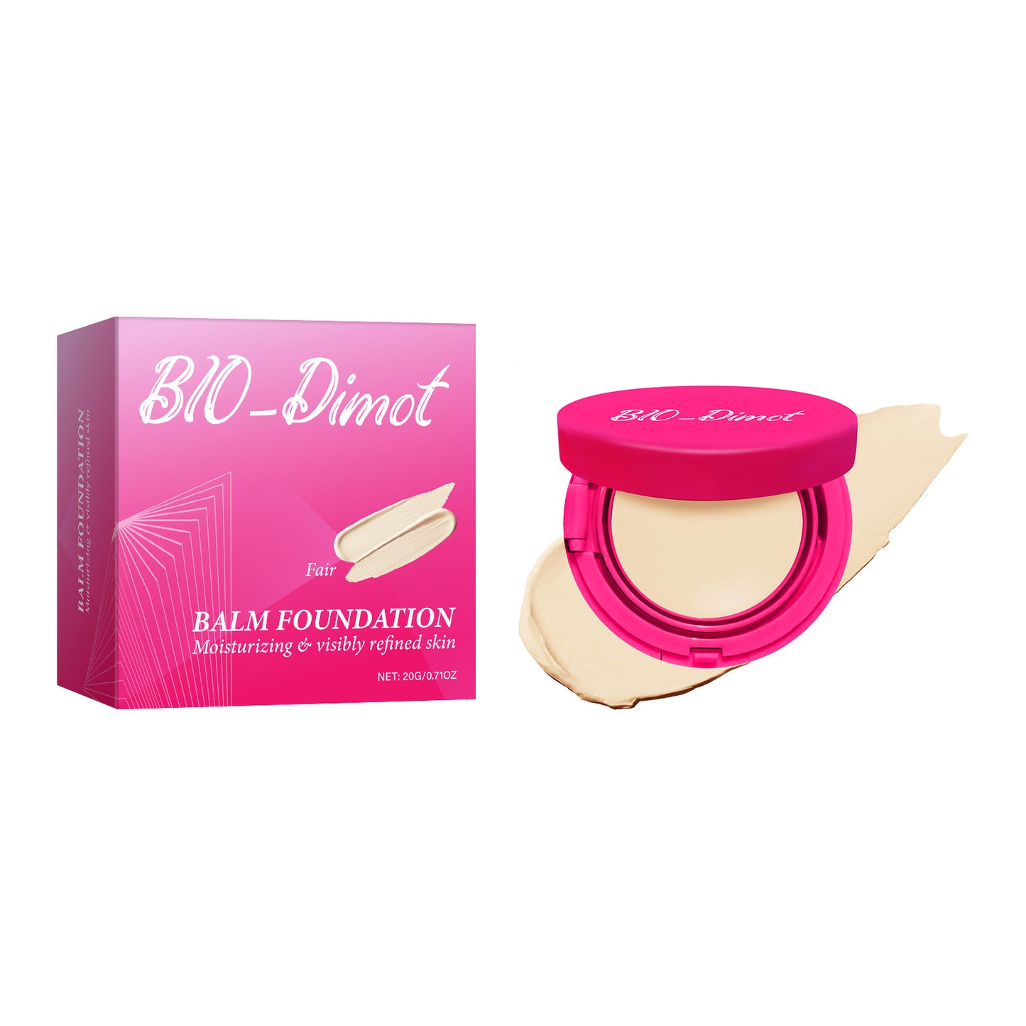 Foundation Cream Lightweight Moisturizing Nude Makeup Lasting