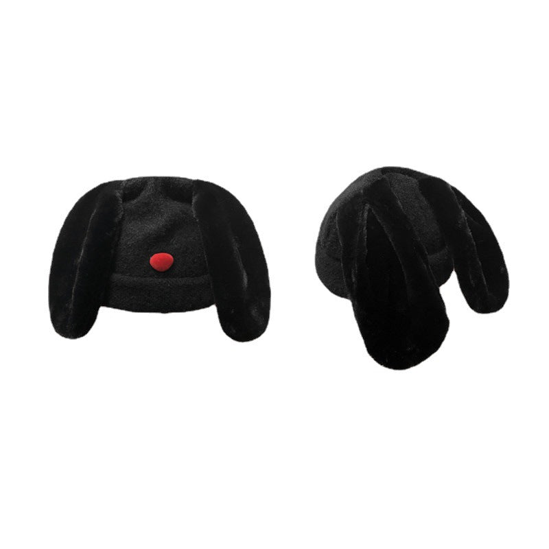 Cute Drape Rabbit Ears Woolen Cap Children