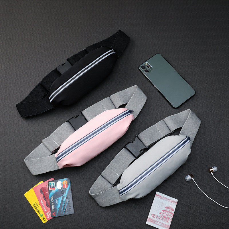 New Sports Waist Bag Waterproof Running Invisible