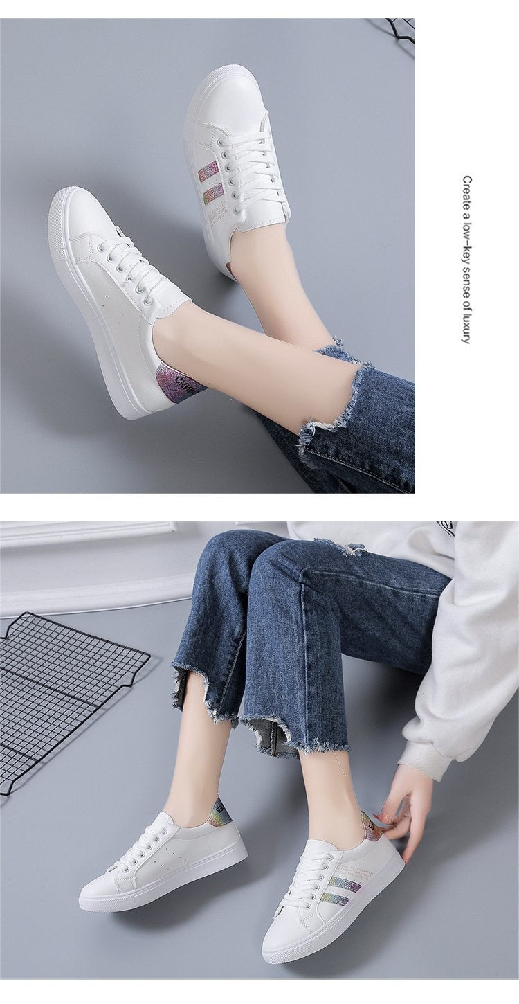 Versatile Basic Student Leisure Sports Flat Sneakers