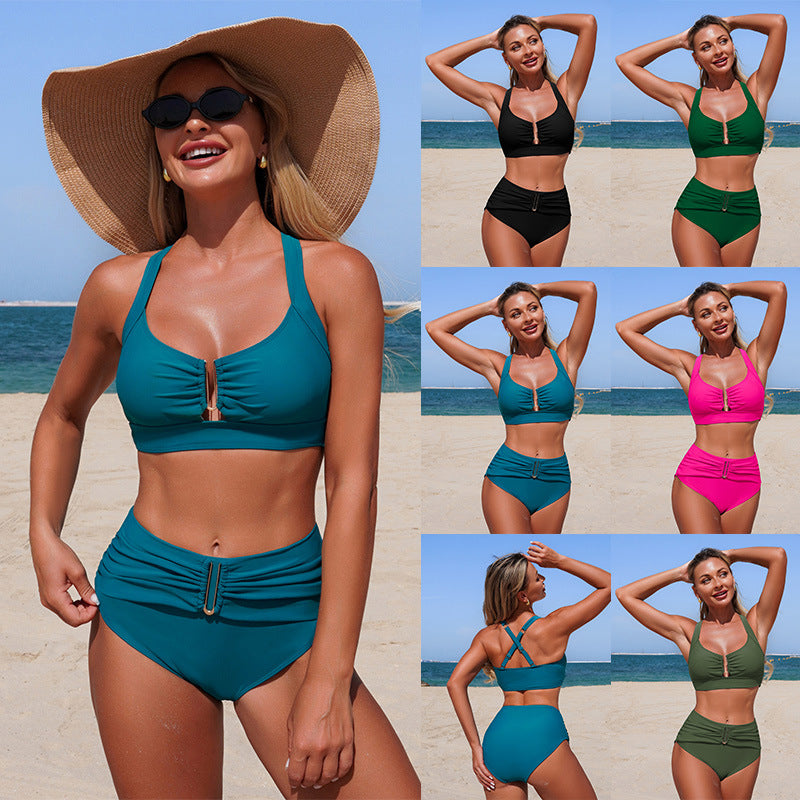 Ny europæisk og amerikansk todelt bikini