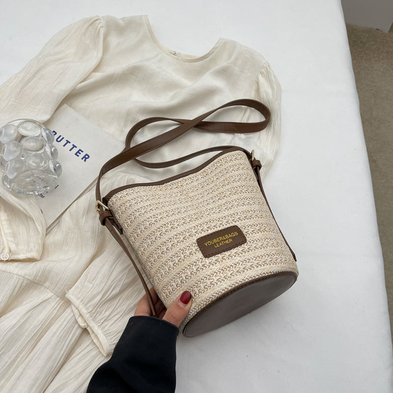 Summer Niche Women's Casual Beach Bucket Bag