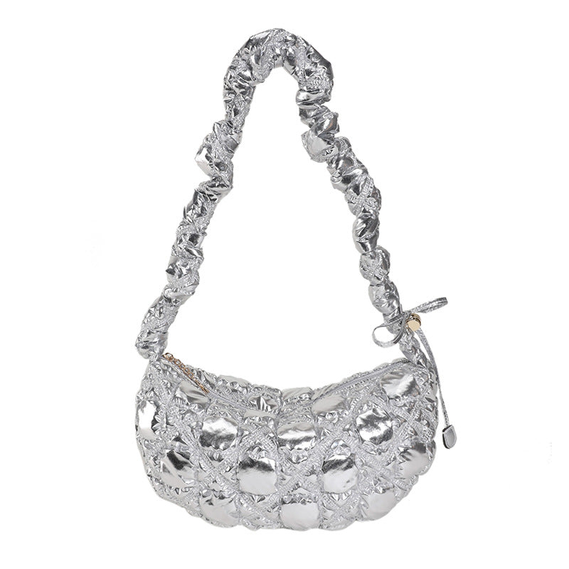 Women's Fashion Bright Face Down Shoulder Messenger Bag