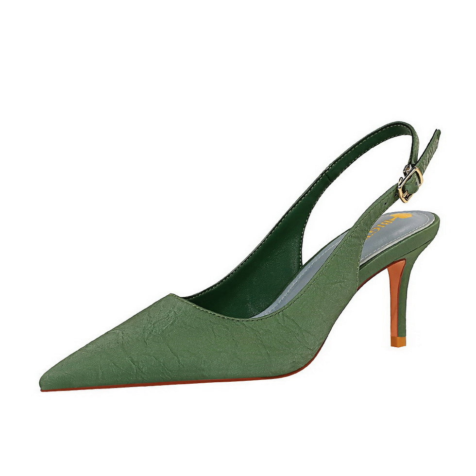 Simple Retro Banquet Women's Shoes Stiletto High-heeled High-heeled Shoes
