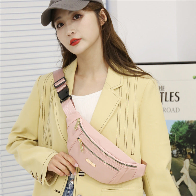 Fashionable And Minimalist Outdoor Sports One Shoulder Crossbody Bag