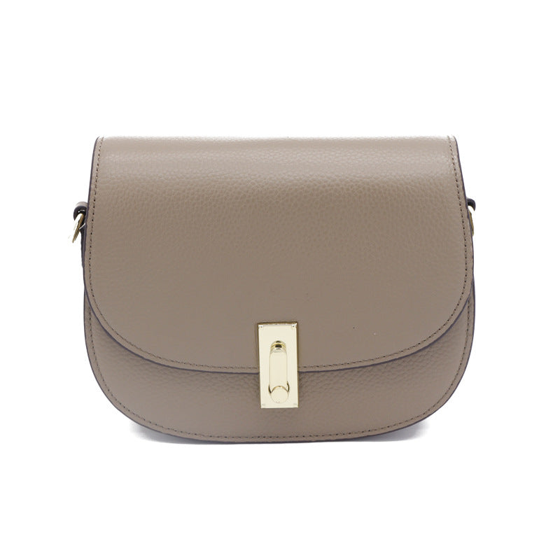 Korean Version Single Shoulder Crossbody Women's Bag Genuine Leather