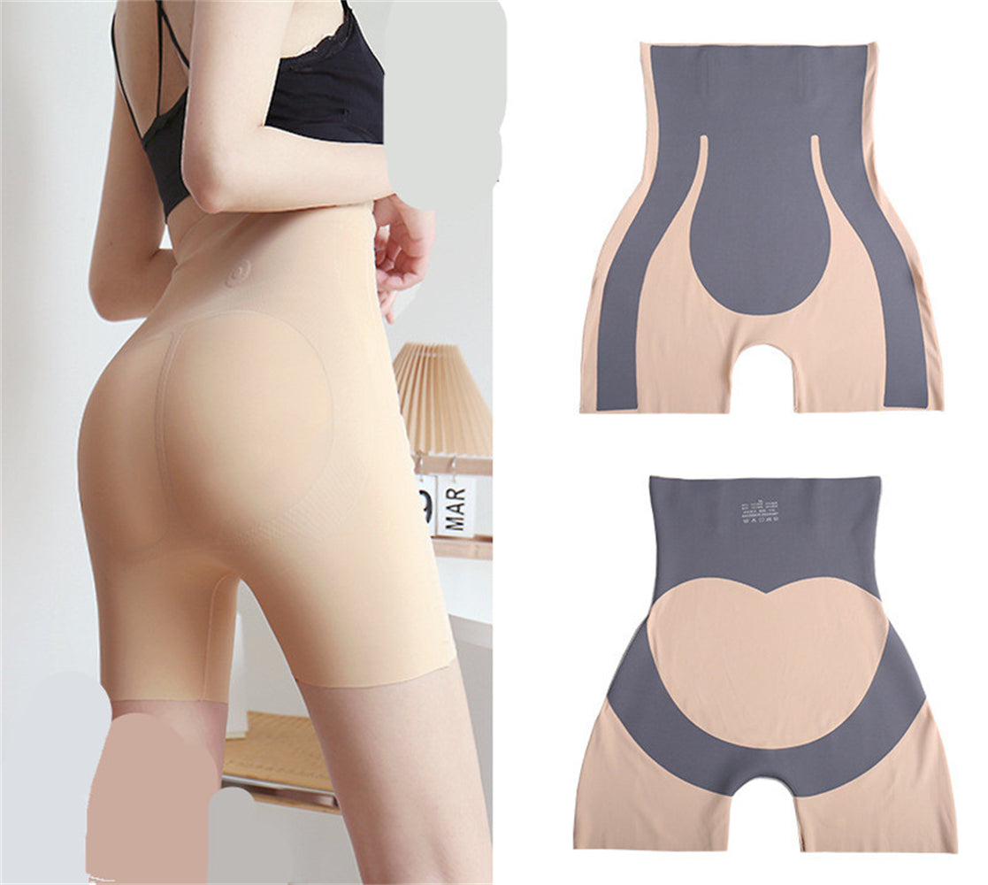 High-rise Yoga Fitness Hip Raise Shorts Pants Trousers