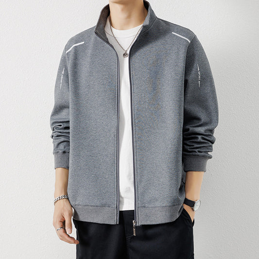Herre Cardigan Jakke Sport Afslappet Top
