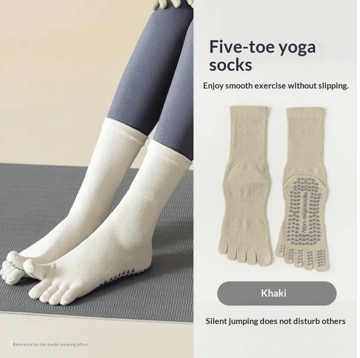 Womens Calf-length Fitness Socks For Running Muscle-support Compression Long Yoga Socks