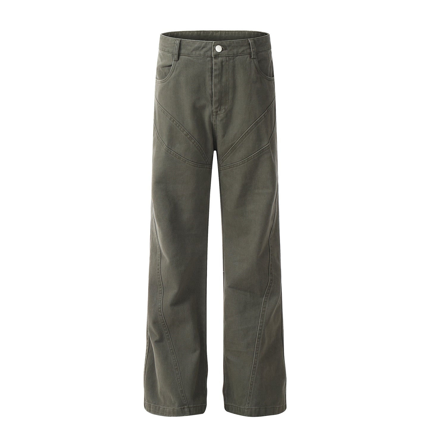 American Cotton Overalls Retro High Street Straight