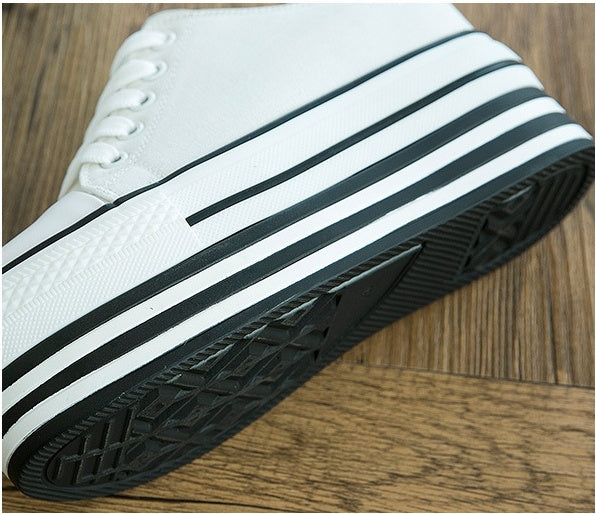 Women's Slippers Round Toe Lace-up Platform Shoes