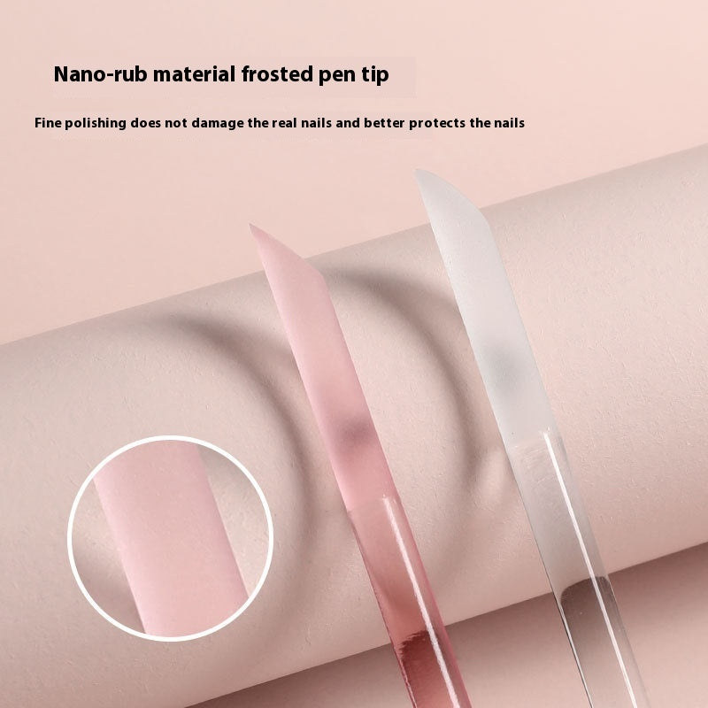 Manicure Implement Convenient Crystal Carving Frotton Exfoliating