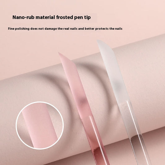 Manicure Implement Convenient Crystal Carving Frotton Exfoliating