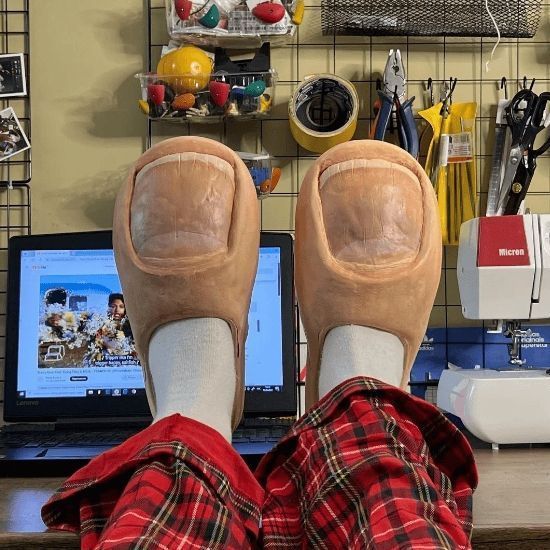 Creative Look At My Damuge Slip-on Slippers