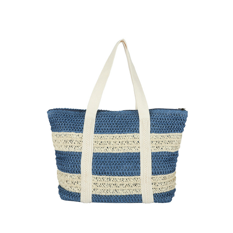 Women's Large Capacity All-match Commuter Straw Woven Bag