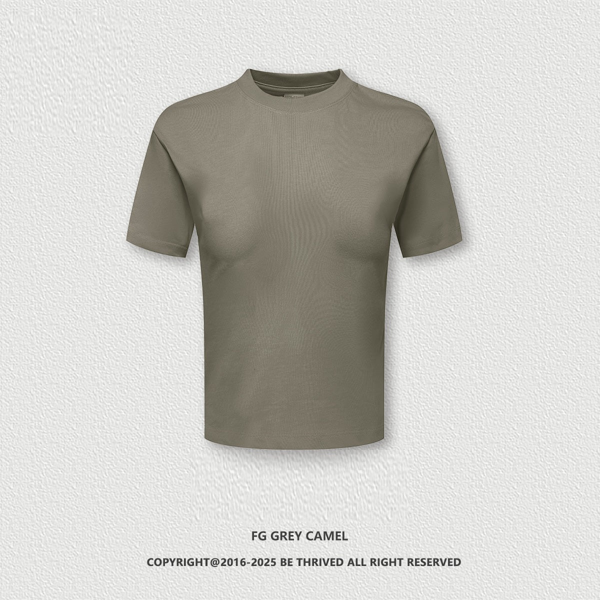 Long-staple Cotton Round Neck Casual Sports Short Sleeve Shoulder