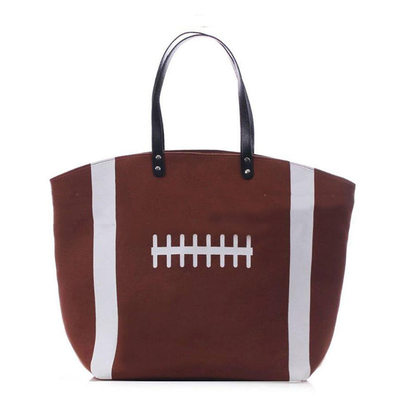 Canvas Bag Printed Baseball And Softball