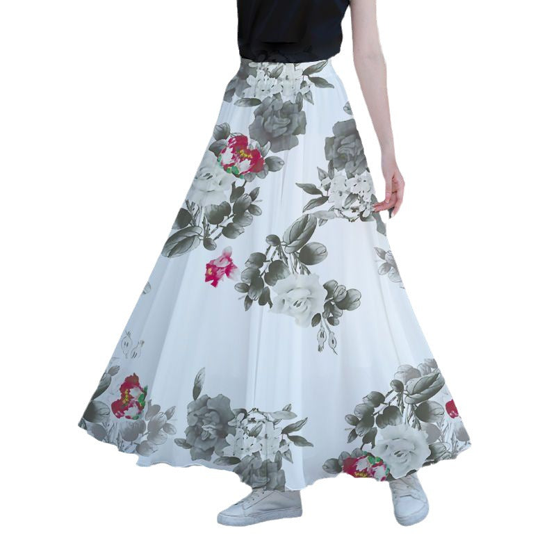 Women's Fashion High Waist Slimming Loose Dress
