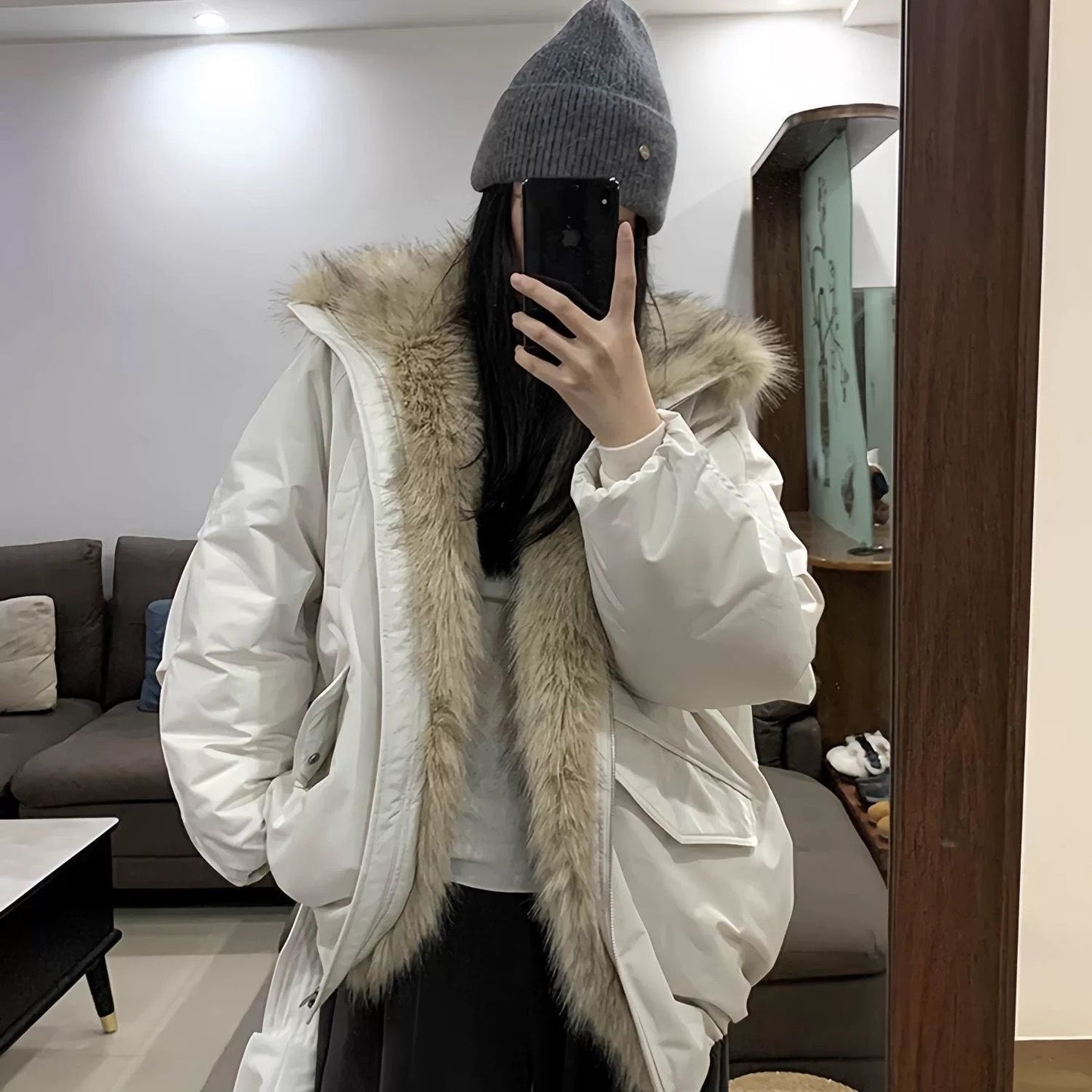 Cotton-padded Jacket For Warmth And Fashion