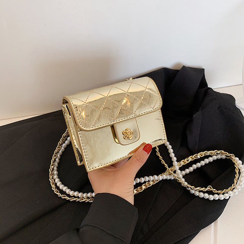 Ny Fashion Messenger Taske Mini Taske Udenlandsk Stil En Skulder Lille Firkantet Taske