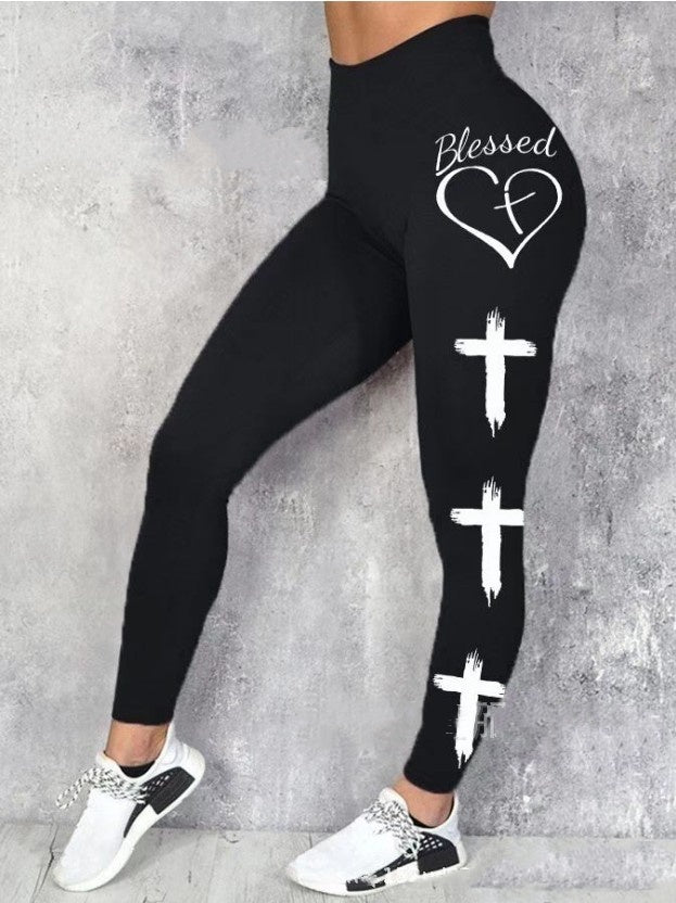 Women's Cross Faith Printed Underpants