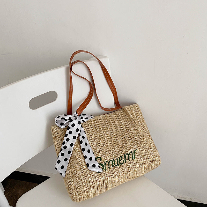 Korean Style Simple Shoulder Bag Trendy Fashion
