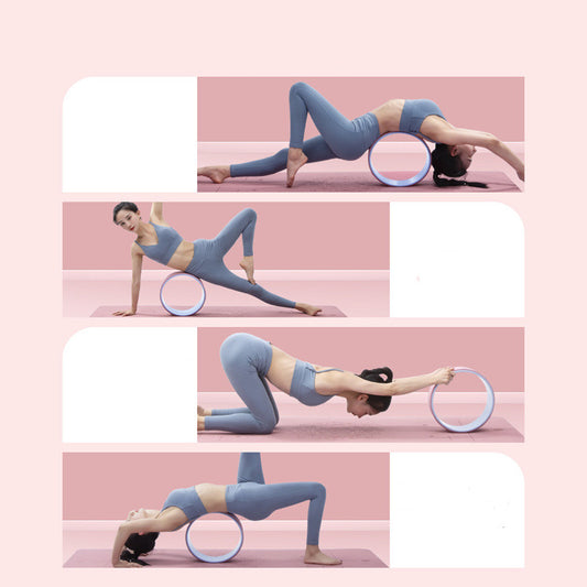Dharma Ring  Back For Beginners, Pilates Wheel Beauty Shoulders, Pu Dharma Wheel Pull Ring