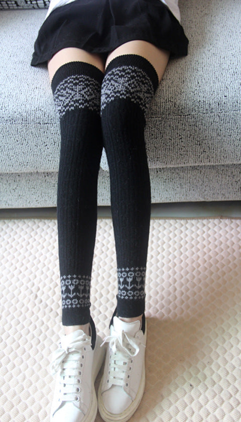 Autumn And Winter Warm Pile Foot Socks