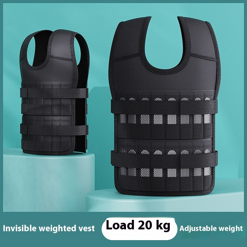 Running Steel Plate Weight Vest Leggings Voile Blouse Invisible