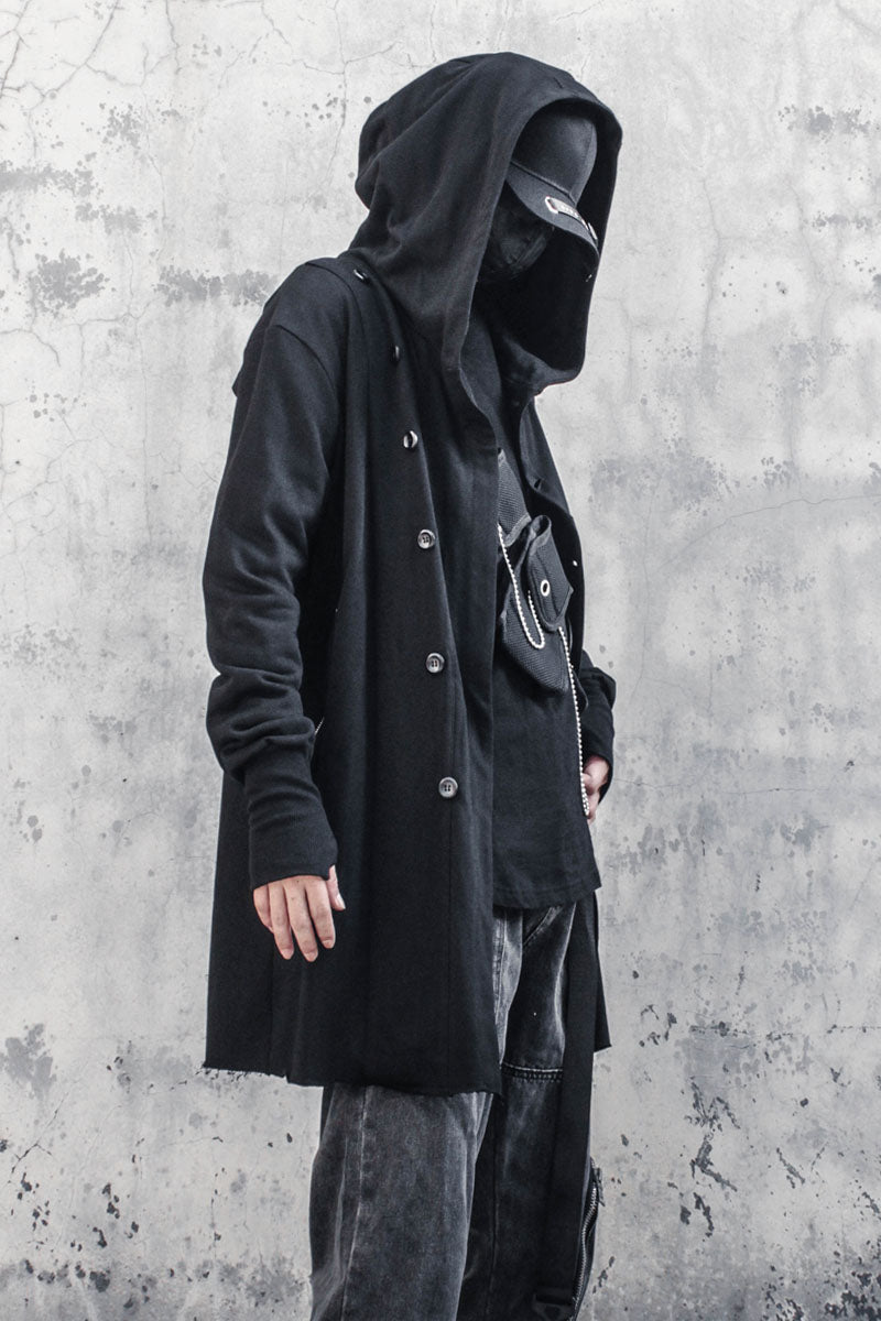 Nengfeng Jacket Men's Funeral Hooded Yamamoto Coat