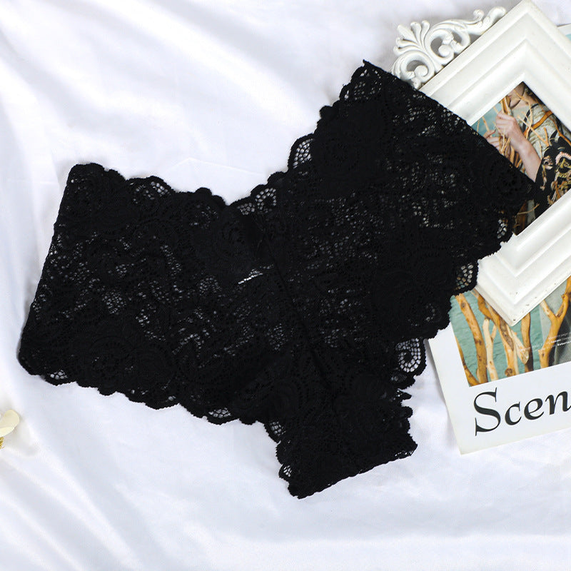 Lace Traceless Sheer Hollow Underwear