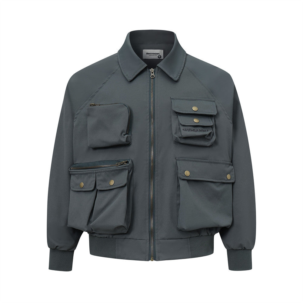 Mechanical Style Fashion Personality Pilot Jacket Coat Men