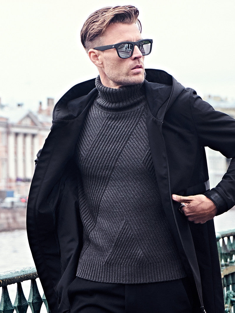 Men's Jacket Mid-length Casual Men's Windbreaker