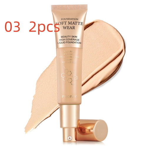 Long-lasting Concealer Foundation For Oily Skin That Doesn't Cake