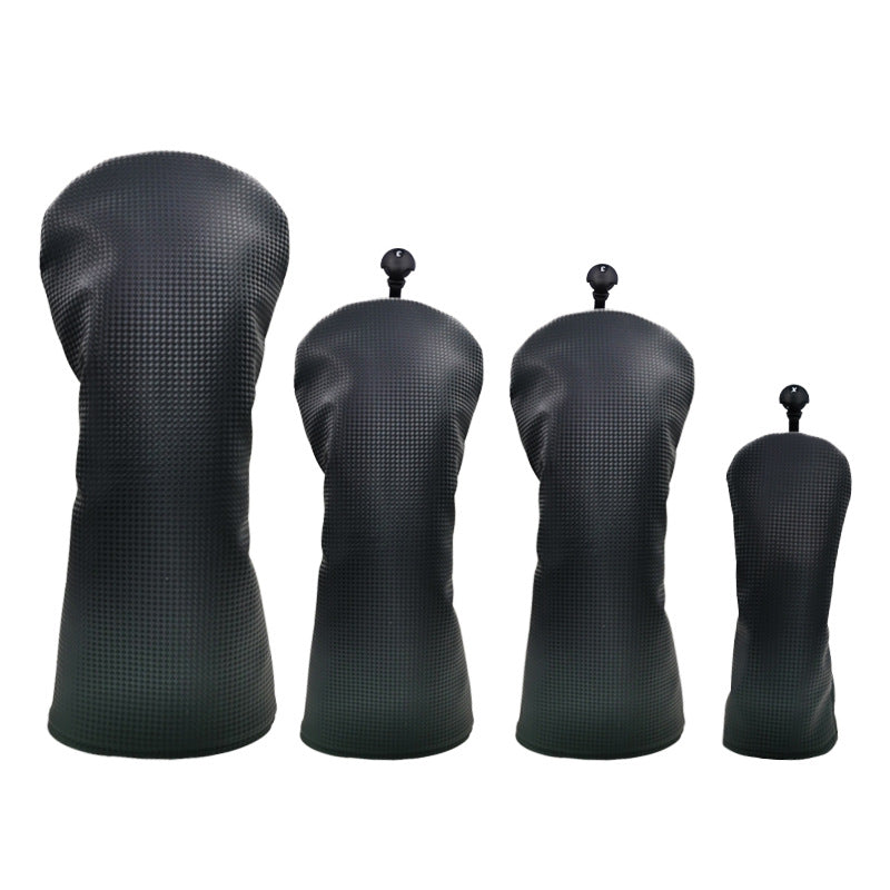 Black Golf Club Cover No.1 Wooden Ball