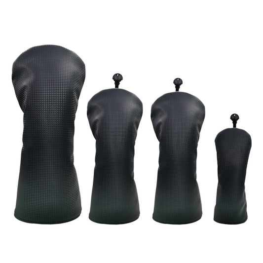 Black Golf Club Cover No.1 Wooden Ball